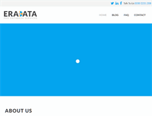 Tablet Screenshot of eraofdata.com